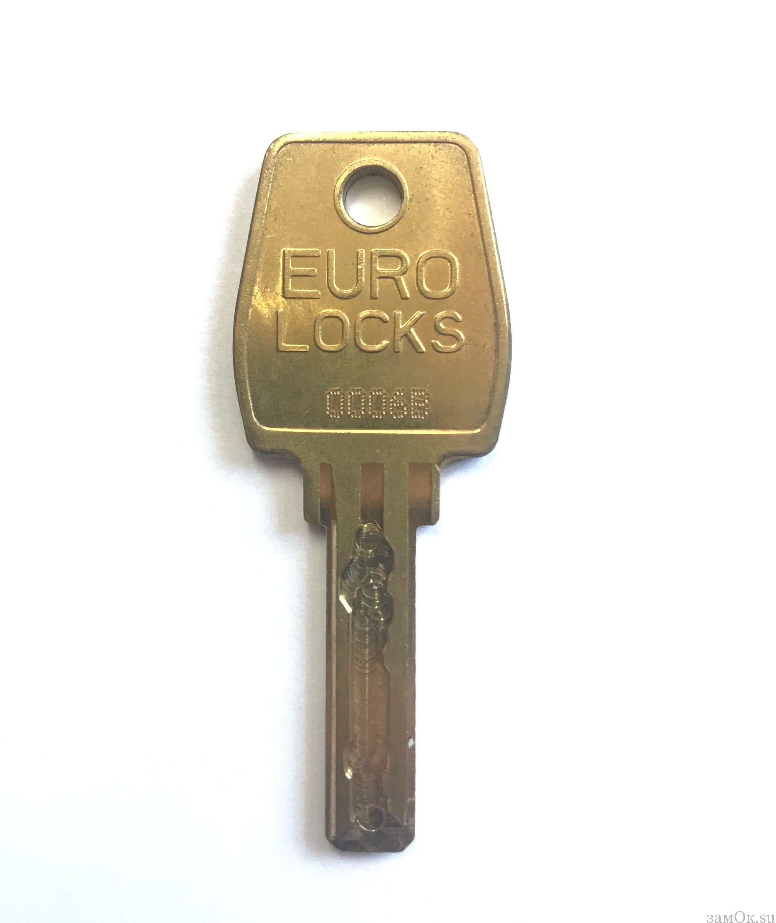 ключ для замка С706 Euro Locks код 0006В